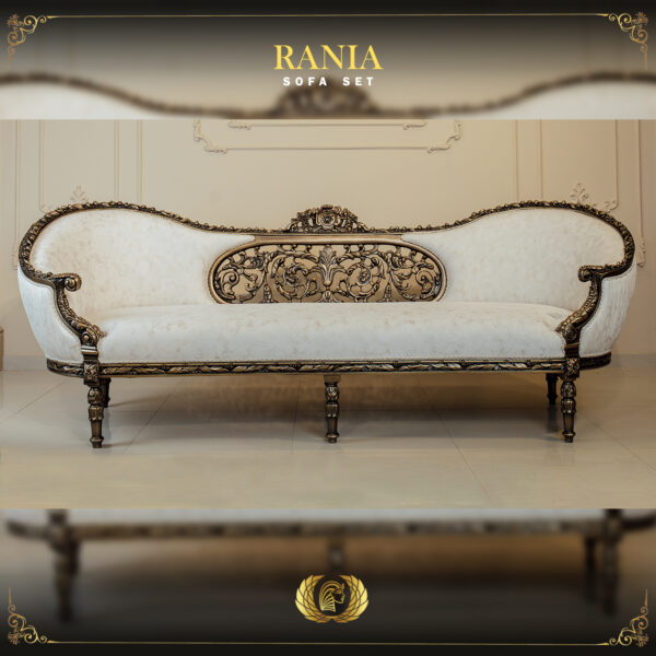 Handmade Rania Bronze Sofa 8