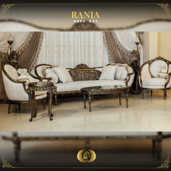 5Pcs Handmade Rania Bronze Sofa Set