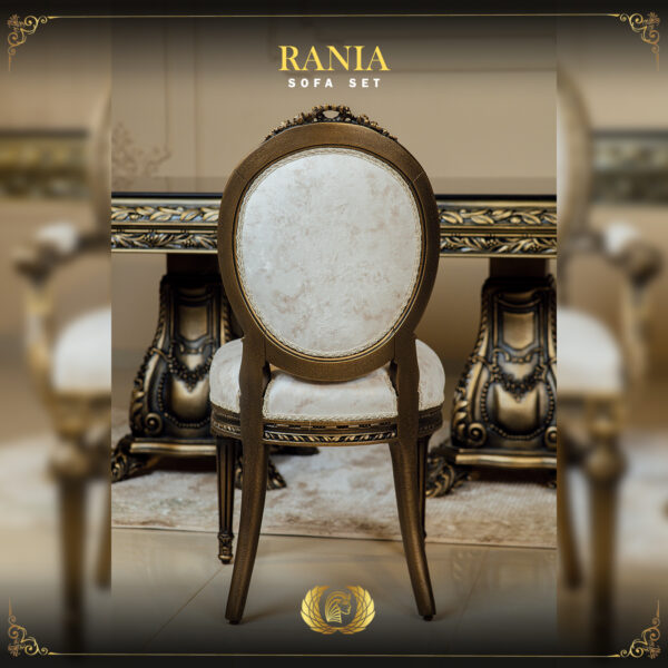 Handmade Rania Bronze Dining Side Chair 10