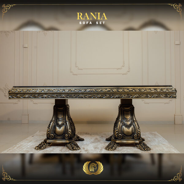 Handmade Rania Bronze Dining Table 6