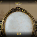 9PCS Handmade Rania Bronze Dining Table Set 23