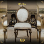 Handmade Rania Bronze Dining Side Chair 17