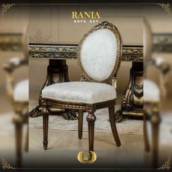 Handmade Rania Bronze Dining Side Chair