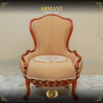 Handmade Brown Walnut Armani Chair 2 14