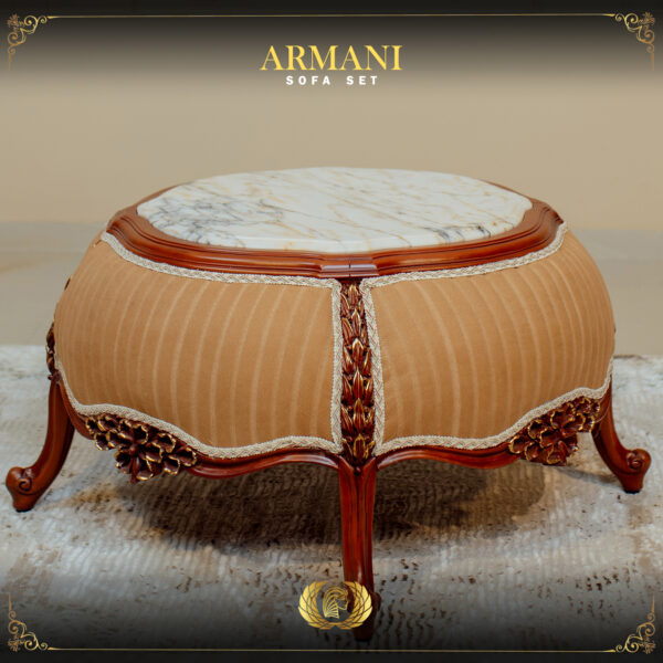 Handmade Brown Walnut Armani Coffee Table 7