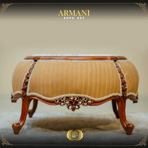 Handmade Brown Walnut Armani Coffee Table 8