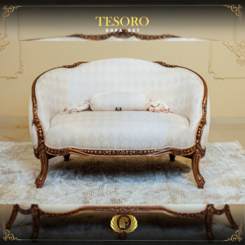 Handmade Copper Metallic Tesoro Bench