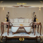 5pcs Handmade Copper Metallic Tesoro Sofa Set 14