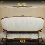 Handmade Copper Metallic Tesoro Loveseat 13