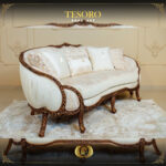 Handmade Copper Metallic Tesoro Sofa 12