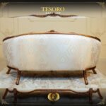 Handmade Copper Metallic Tesoro Sofa 13