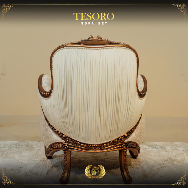Handmade Copper Metallic Tesoro Chair 8
