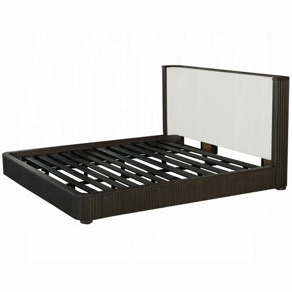 Clayten Fabric & Espresso Bed By ACME 10