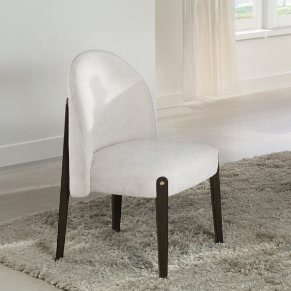 Clayten Side Chair in Beige Chenille DN03942 By ACME 10