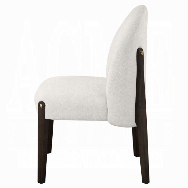 Clayten Side Chair in Beige Chenille DN03942 By ACME 11