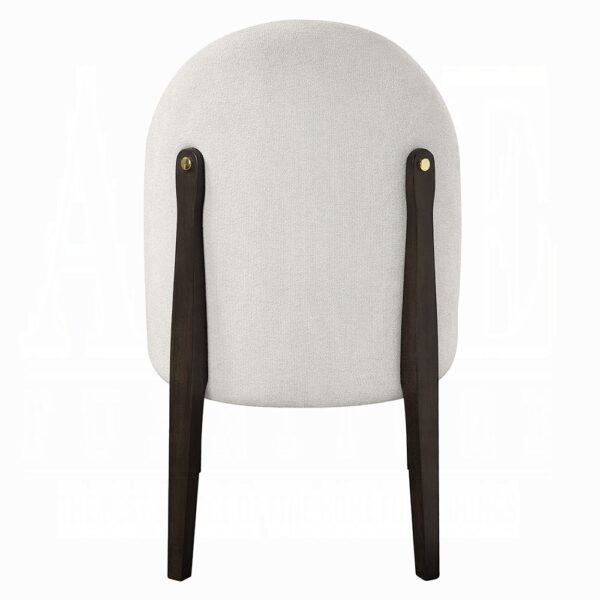 Clayten Side Chair in Beige Chenille DN03942 By ACME 12
