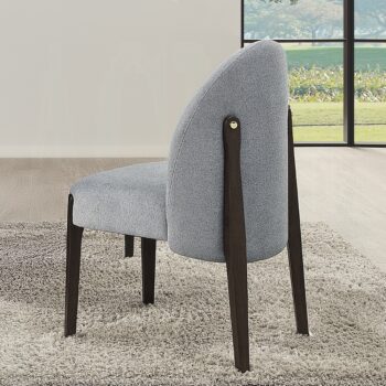 Clayten Side Chair in Gray Fabric DN03941 By ACME