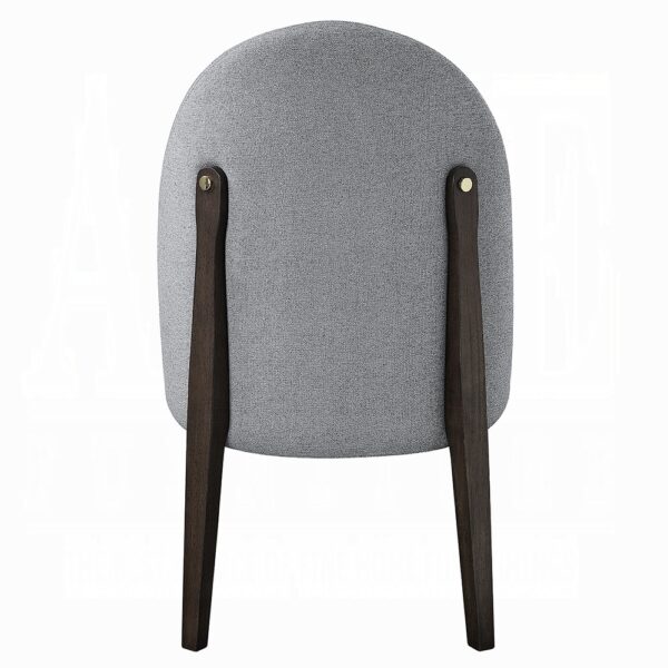 Clayten Side Chair in Gray Fabric DN03941 By ACME 13