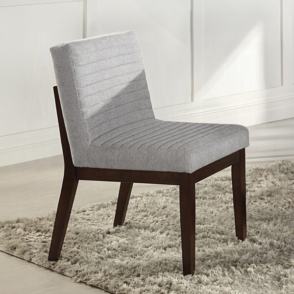 Edwyn Side Chair in Gray Fabric DN03931 By ACME 8