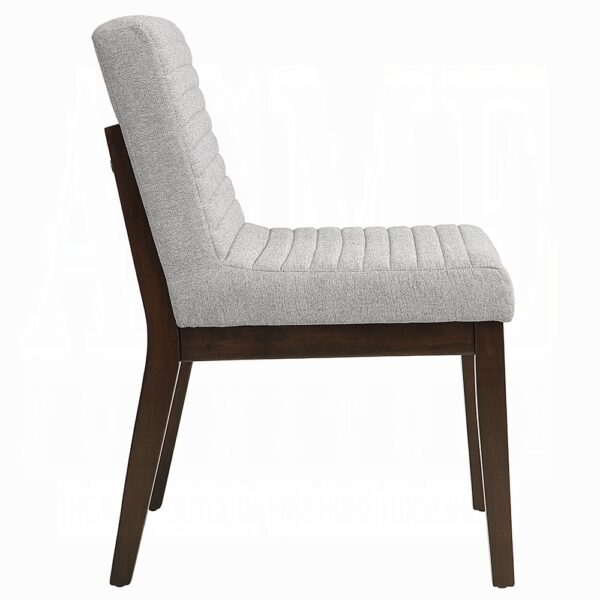 Edwyn Side Chair in Gray Fabric DN03931 By ACME 9