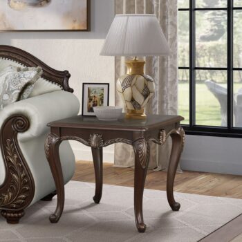 Pierce Cherry End Table LV03836 By ACME