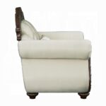 Pierce Chair with Pillow in Beige Fabric LV03832 By ACME 17