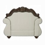 Pierce Chair with Pillow in Beige Fabric LV03832 By ACME 18