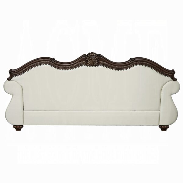 Pierce Sofa with 5 Pillows in Beige Fabric LV03830 By ACME 12