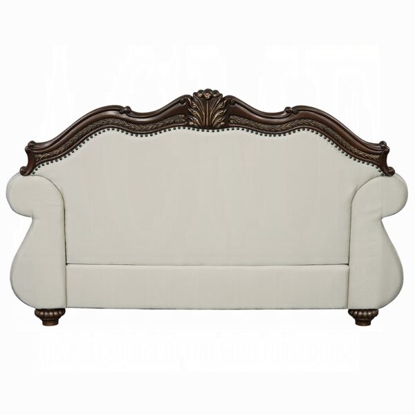 Pierce Loveseat with 3 Pillows in Beige Fabric LV03831 By ACME 12