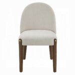 Gamarya Side Chair in White Fabric DN02857 By ACME 18