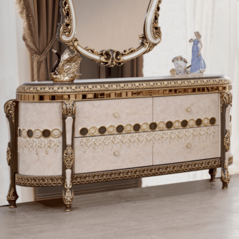Traditional Style Dresser HD-9017 By Homey Design