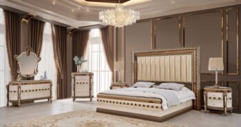 Luxury 7 PCs Dining Table Set HD-8024 By Homey Design 139