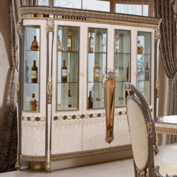 Glass China Cabinet HD-9017 Homey Design