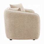 Keith Beige Chenille Loveseat with 2 Pillows LV03611 By ACME 19