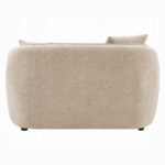 Keith Beige Chenille Loveseat with 2 Pillows LV03611 By ACME 20