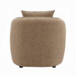 Keith Chair with Pillow in Brown Chenille LV03602 By ACME 17