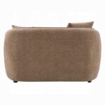 Keith Loveseat with 2 Pillows in Brown Chenille LV03601 By ACME 20