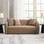 Keith Sofa with 3 Pillows in Brown Chenille LV03600 By ACME 15