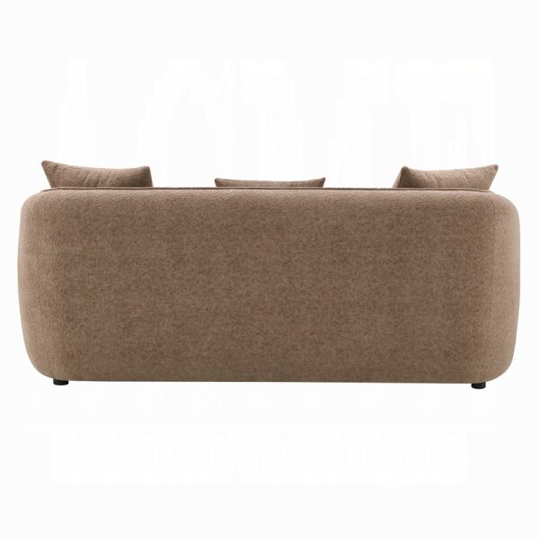 Keith Sofa with 3 Pillows in Brown Chenille LV03600 By ACME 11