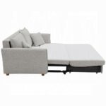 Oran Sofa with Sleeper in Gray Chenille LV03800 By ACME 24