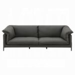 Tadi Loveseat in Black Leather LV04511 By ACME 16