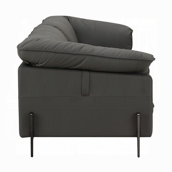 Tadi Loveseat in Black Leather LV04511 By ACME 11