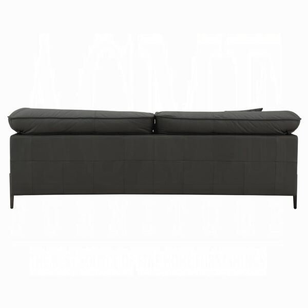 Tadi Loveseat in Black Leather LV04511 By ACME 12