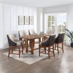Gilsea Brown Counter Height Table DN03725 By ACME 17