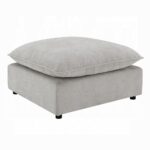 Marisa Modular Ottoman in Beige Boucle LV04414 By ACME 14
