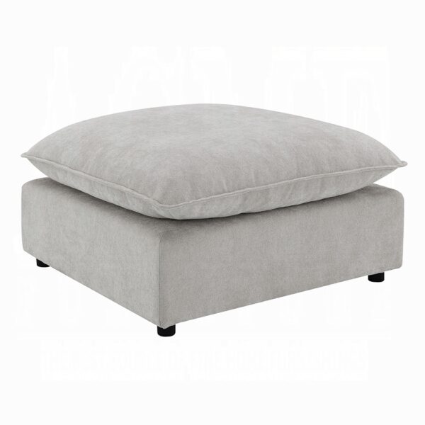 Marisa Modular Ottoman in Beige Boucle LV04414 By ACME 9