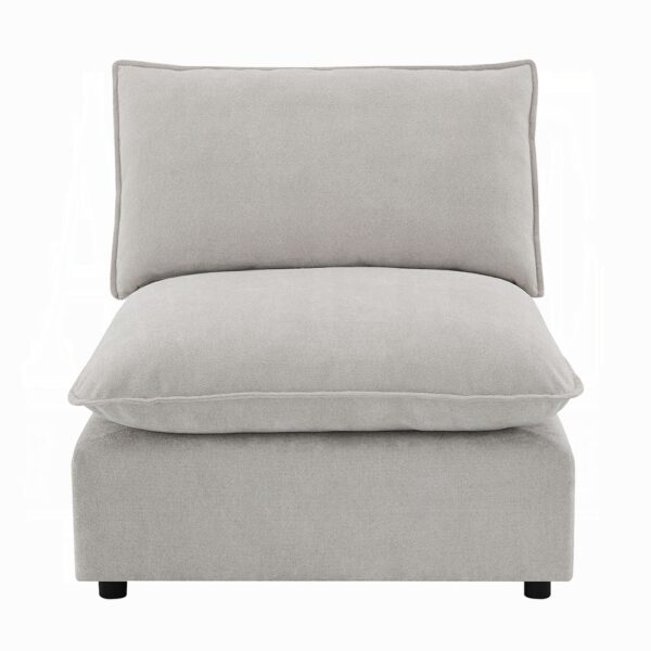 Marisa Modular Armless Chair in Beige Boucle LV04413 By ACME 12