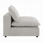 Marisa Modular Armless Chair in Beige Boucle LV04413 By ACME 21