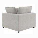 Marisa Modular Wedge with Pillow in Beige Boucle LV04412 By ACME 21