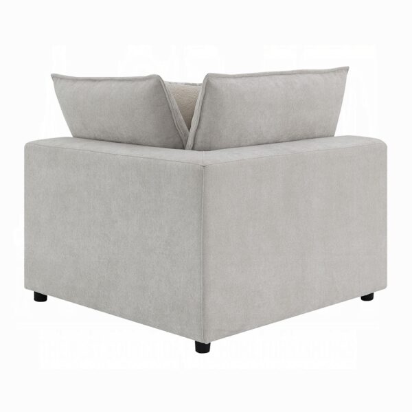 Marisa Modular Wedge with Pillow in Beige Boucle LV04412 By ACME 13